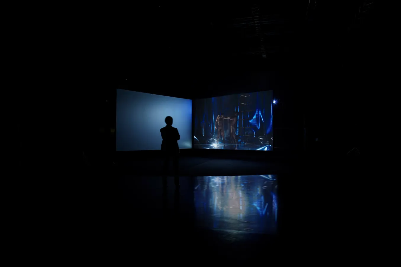 Michael Portnoy, Progressive Touch: Series 1 (2019), videoinstallation, Helmut List Halle, Graz