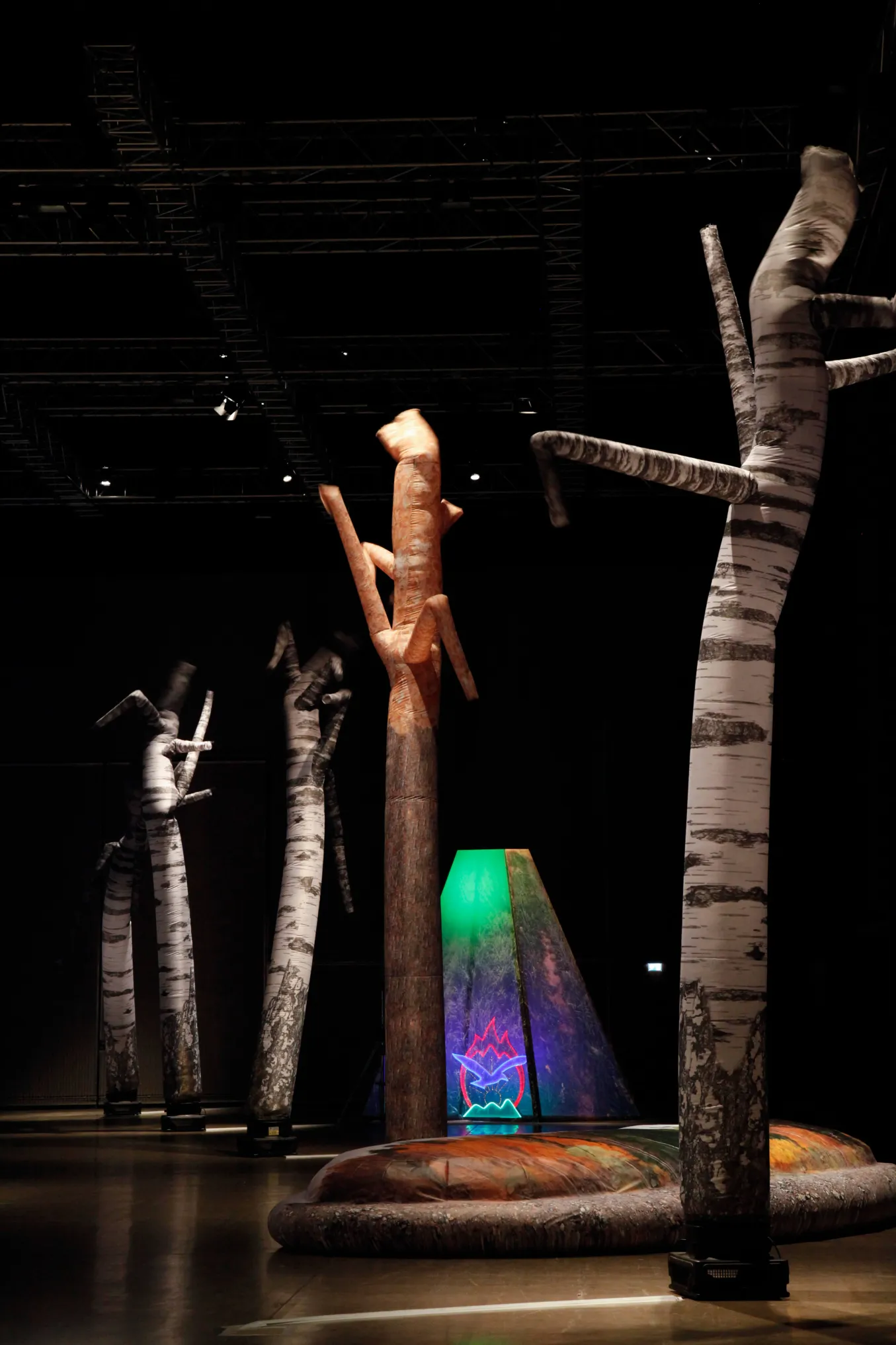 Irina Korina, Schnee von Gestern (2018), installation