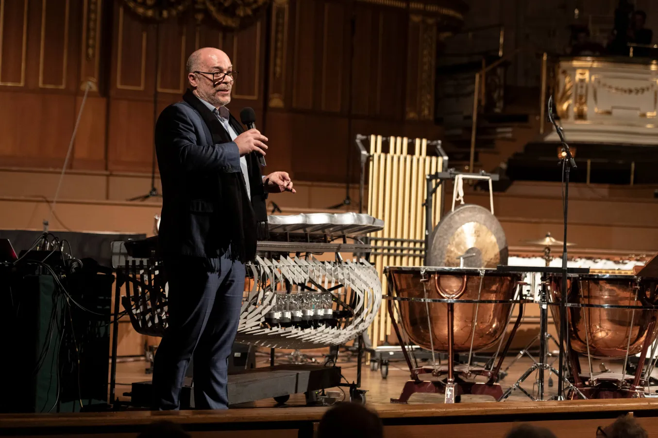 Andy Cavatorta (Inventor of the Irvine instrument) © Toni Muhr