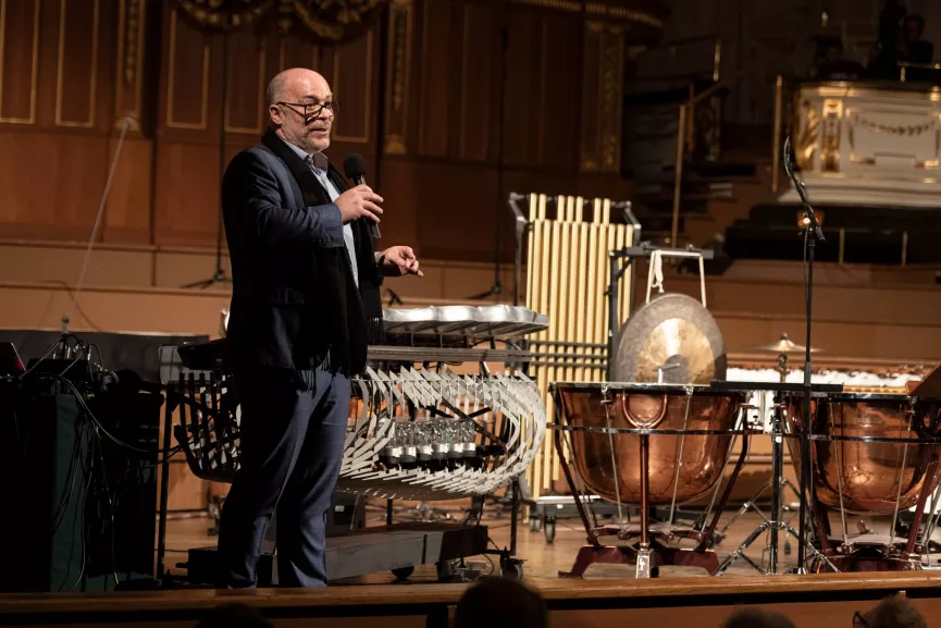 Andy Cavatorta (Inventor of the Irvine instrument) © Toni Muhr