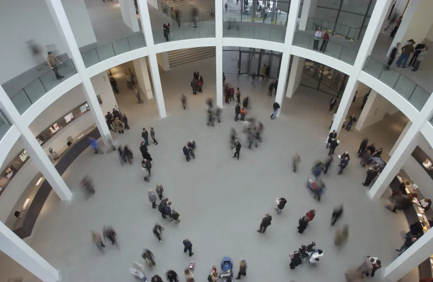 Photo of the Rotunda at the Pinakothek der Moderne in Munich. / Fotografie der Rotunde in der Pinakothek der Moderne in München. © Bayerische Staatsgemäldesammlungen, München/Photo: Sibylle Forster