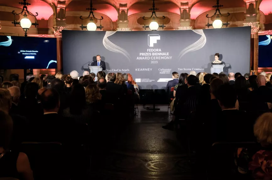 Soirée de remise des Prix FEDORA